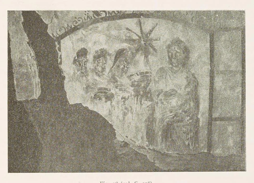 An illustration from Die Malereien der Katakomben Roms, 1903, leaf 230