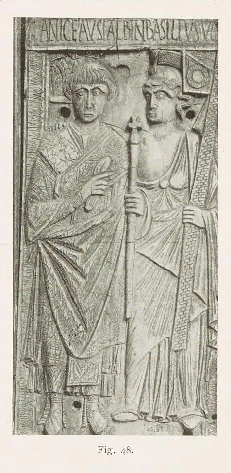 An illustration from Die Malereien der Katakomben Roms, 1903, leaf 528
