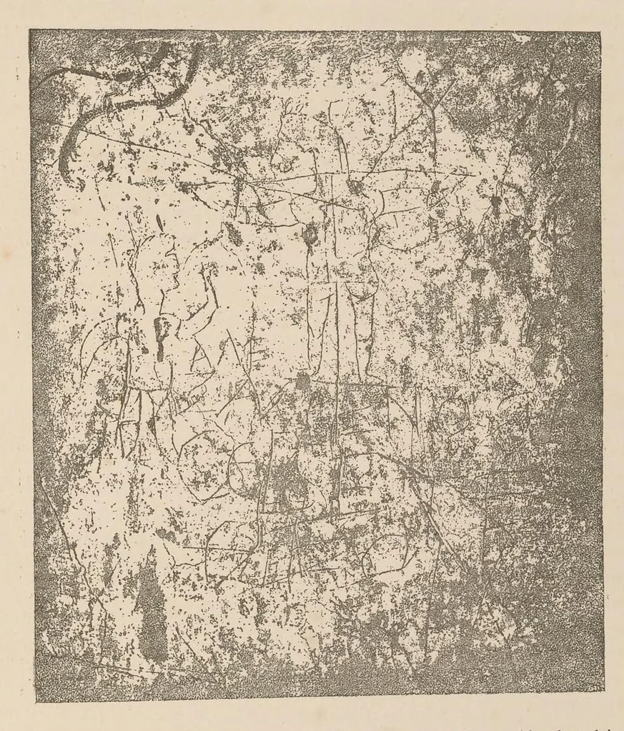 An illustration from Les catacombes de Rome; histoire de l'art et des croyances religieuses pendant les premiers siècles du christianisme, 1881, leaf 456
