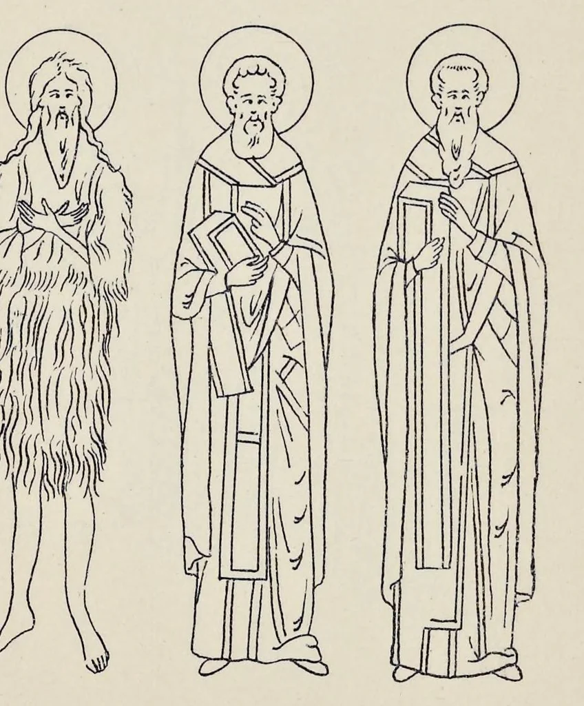 An illustration from Podlinnik ikonopisnyĭ, 1903, leaf 480