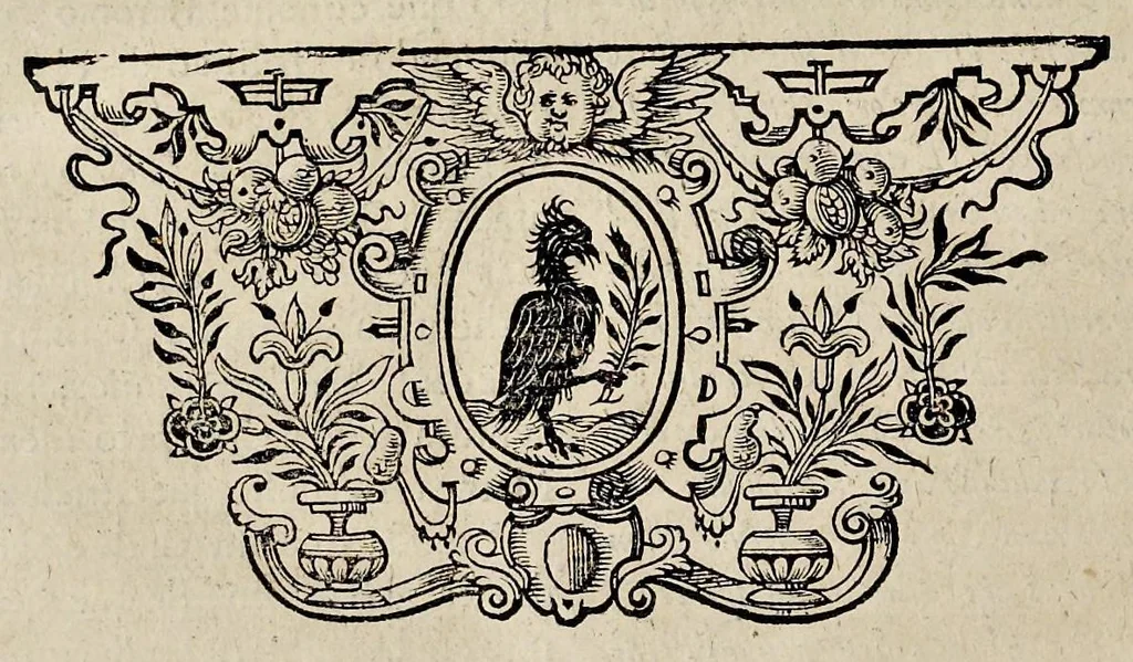 An illustration from Primeira parte da fundação, antiguidades, e grandezas da mui insigne cidade de Lisboa : e seus varoens illustres em sanctidade, armas e letras : catalogo de seus prelados, e mais cousas ecclesiasticas, & politicas até o anno 1147. em que foi ganhada aos Mouros por el rey D. Afonso Henriques, 1653, leaf 333