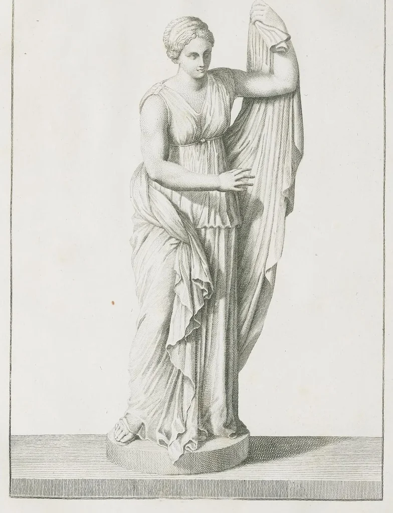 An illustration from Dissertation sur les statues appartenantes a la fable de Niobé, 1779, leaf 36