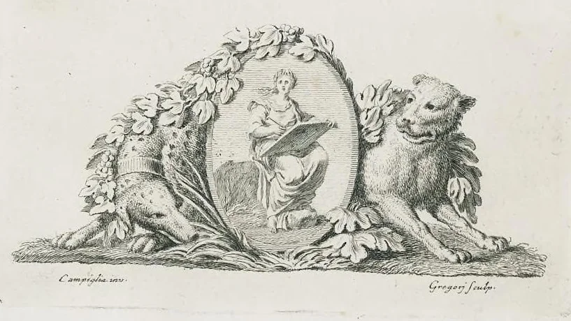 An illustration from Dissertation sur les statues appartenantes a la fable de Niobé, 1779, leaf 4