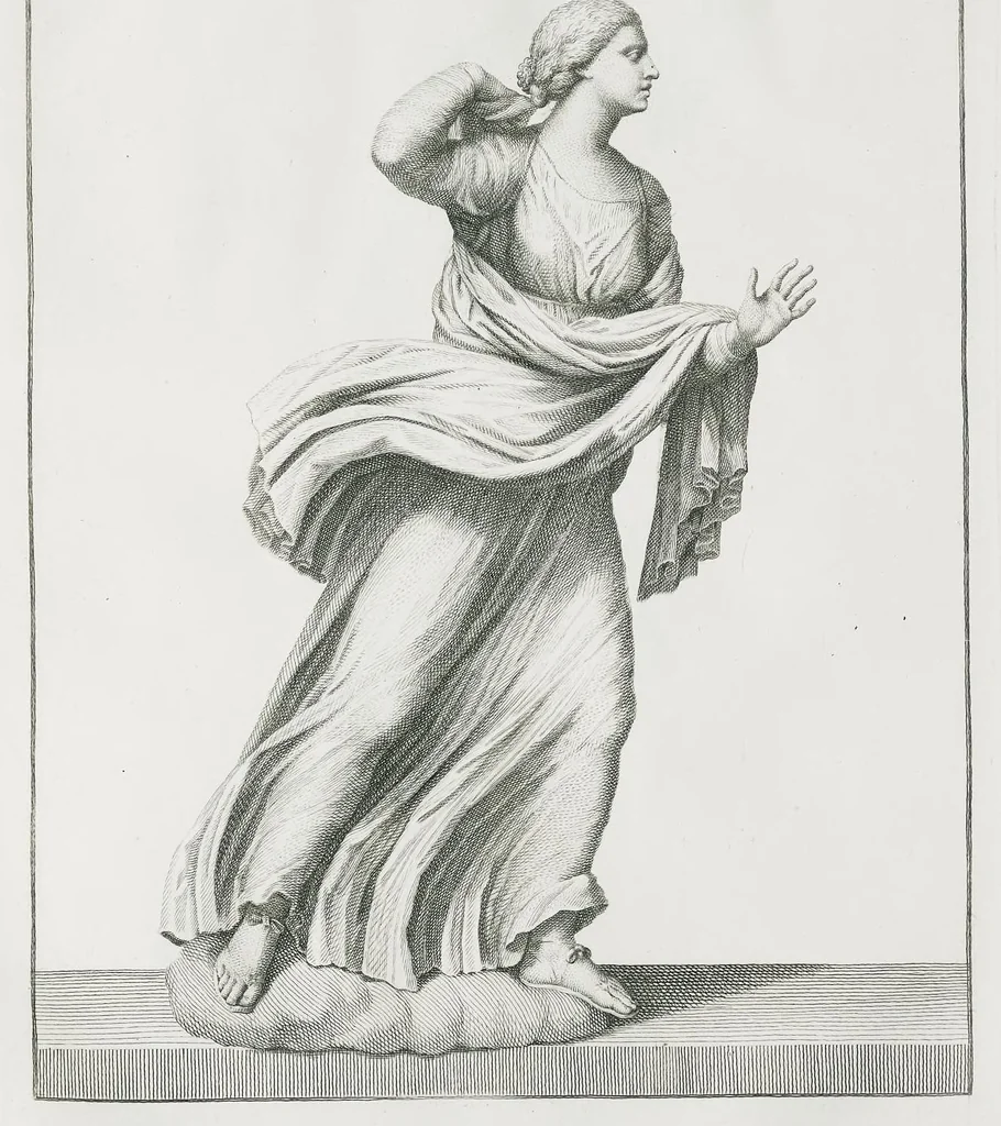 An illustration from Dissertation sur les statues appartenantes a la fable de Niobé, 1779, leaf 50