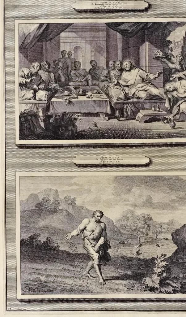 An illustration from Histoire du Vieux et du Nouveau Testament : enrichie de plus de quatre cens figures en taille-douce, &c, 1700, leaf 119