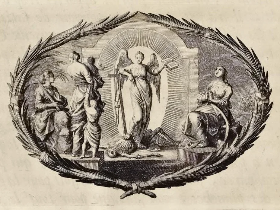 An illustration from Histoire du Vieux et du Nouveau Testament : enrichie de plus de quatre cens figures en taille-douce, &c, 1700, leaf 29