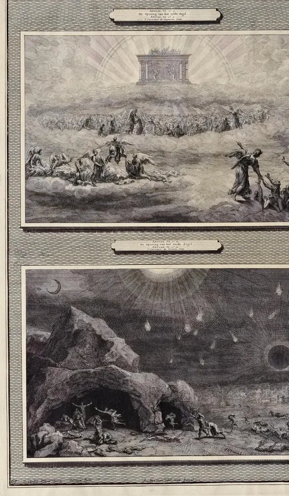 An illustration from Histoire du Vieux et du Nouveau Testament : enrichie de plus de quatre cens figures en taille-douce, &c, 1700, leaf 299