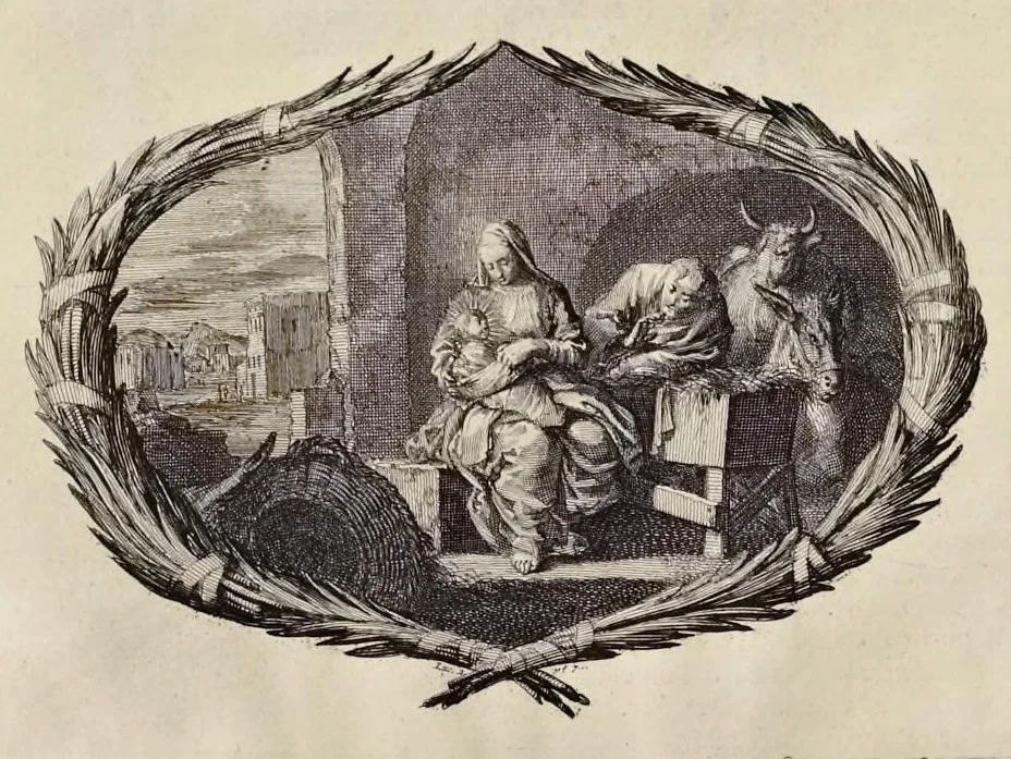 An illustration from Histoire du Vieux et du Nouveau Testament : enrichie de plus de quatre cens figures en taille-douce, &c, 1700, leaf 57