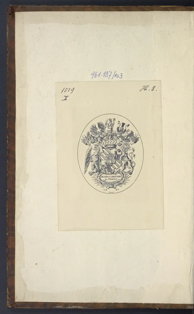 An illustration from Recueil des traitez de paix, de trêve, de neutralité, de suspension d'armes, de confédération, d'alliance, de commerce, de garantie, et d'autres actes publics : comme contracts de mariage, testaments, manifestes, declarations de guerre, &c. faits entre les empereurs, rois, républiques, princes, & autres puissances de l'Europe, & des autres parties du monde, depuis la naissance de Jesus-Christ jusqu'à présent : servant à établir les droits des princes, et de fondement a l'histoire .., 1700, leaf 1