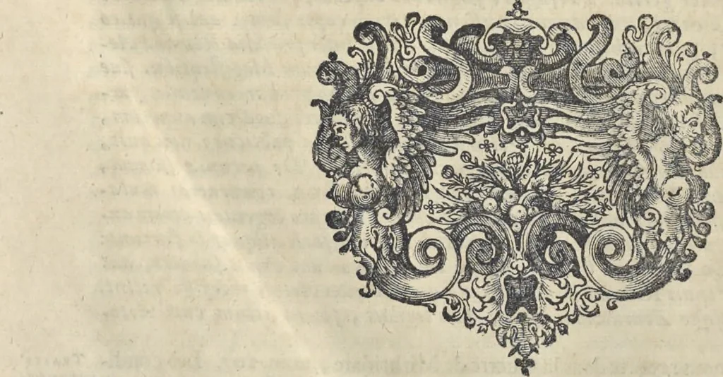An illustration from Recueil des traitez de paix, de trêve, de neutralité, de suspension d'armes, de confédération, d'alliance, de commerce, de garantie, et d'autres actes publics : comme contracts de mariage, testaments, manifestes, declarations de guerre, &c. faits entre les empereurs, rois, républiques, princes, & autres puissances de l'Europe, & des autres parties du monde, depuis la naissance de Jesus-Christ jusqu'à présent : servant à établir les droits des princes, et de fondement a l'histoire .., 1700, leaf 47