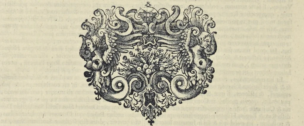 An illustration from Recueil des traitez de paix, de trêve, de neutralité, de suspension d'armes, de confédération, d'alliance, de commerce, de garantie, et d'autres actes publics : comme contracts de mariage, testaments, manifestes, declarations de guerre, &c. faits entre les empereurs, rois, républiques, princes, & autres puissances de l'Europe, & des autres parties du monde, depuis la naissance de Jesus-Christ jusqu'à présent : servant à établir les droits des princes, et de fondement a l'histoire .., 1700, leaf 899