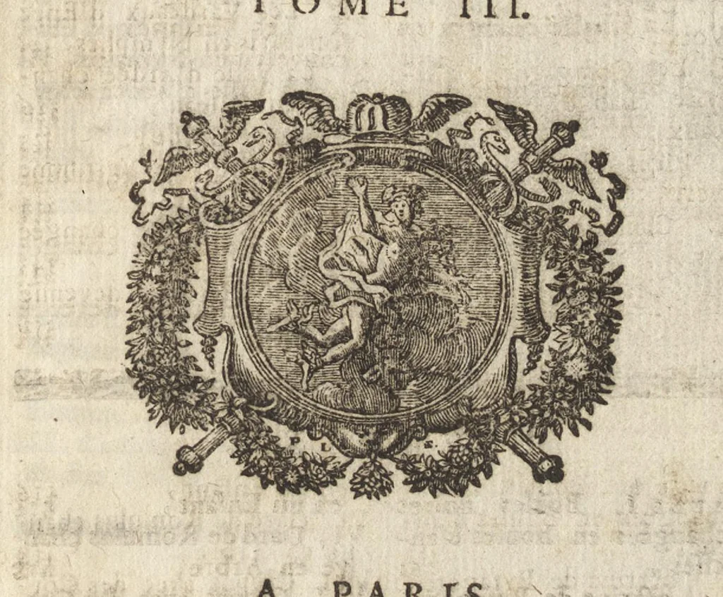 An illustration from Les Metamorphoses d'Ovide : mises en vers françois, 1697, leaf 6