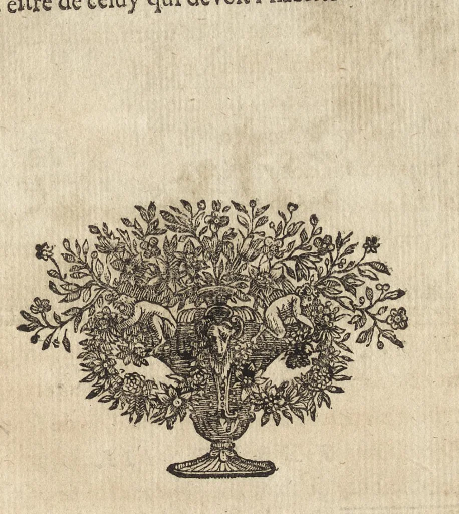 An illustration from Les Metamorphoses d'Ovide : mises en vers françois, 1697, leaf 28