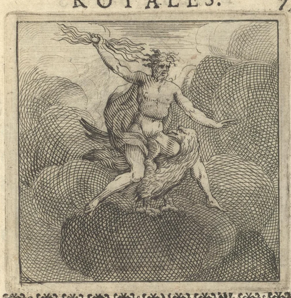 An illustration from Emblesmes royales a Louis le Grand, 1673, leaf 28