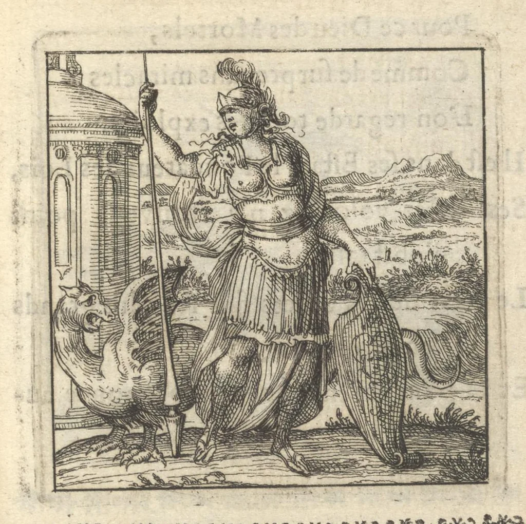 An illustration from Emblesmes royales a Louis le Grand, 1673, leaf 38