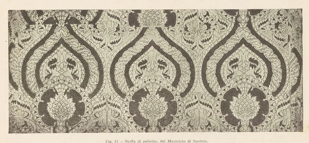 An illustration from Oreficerie, stoffe, bronzi intagli, & all'Esposizione di Arte Sacra in Orvieto, 1898, leaf 82