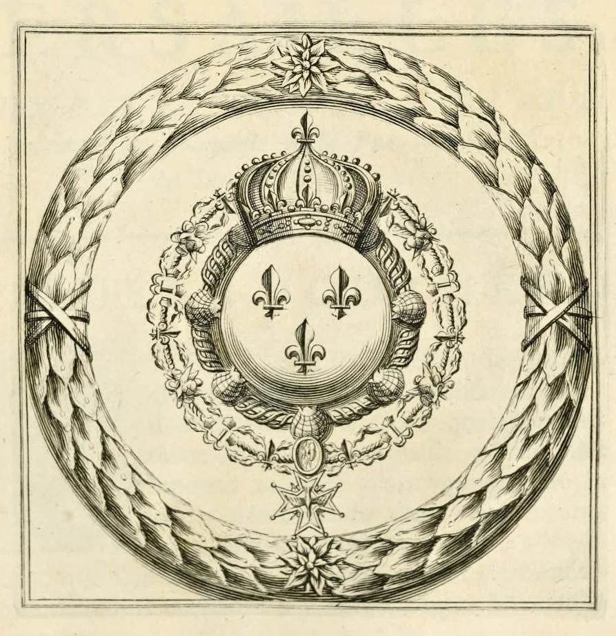 An illustration from Les divertissemens de Versailles donnez par le roy a toute sa cour au retour de la conqueste de la Franche-Comté en l'année M.DC.LXXIV, 1676, leaf 4