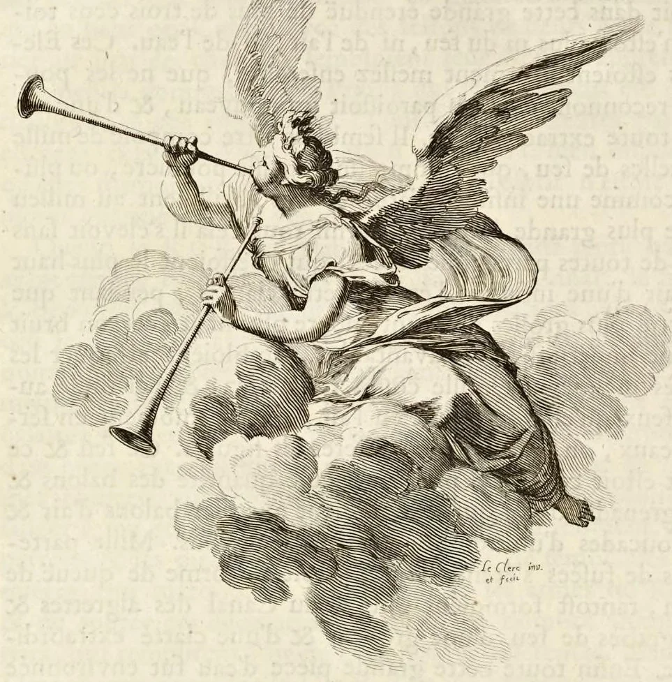 An illustration from Les divertissemens de Versailles donnez par le roy a toute sa cour au retour de la conqueste de la Franche-Comté en l'année M.DC.LXXIV, 1676, leaf 45