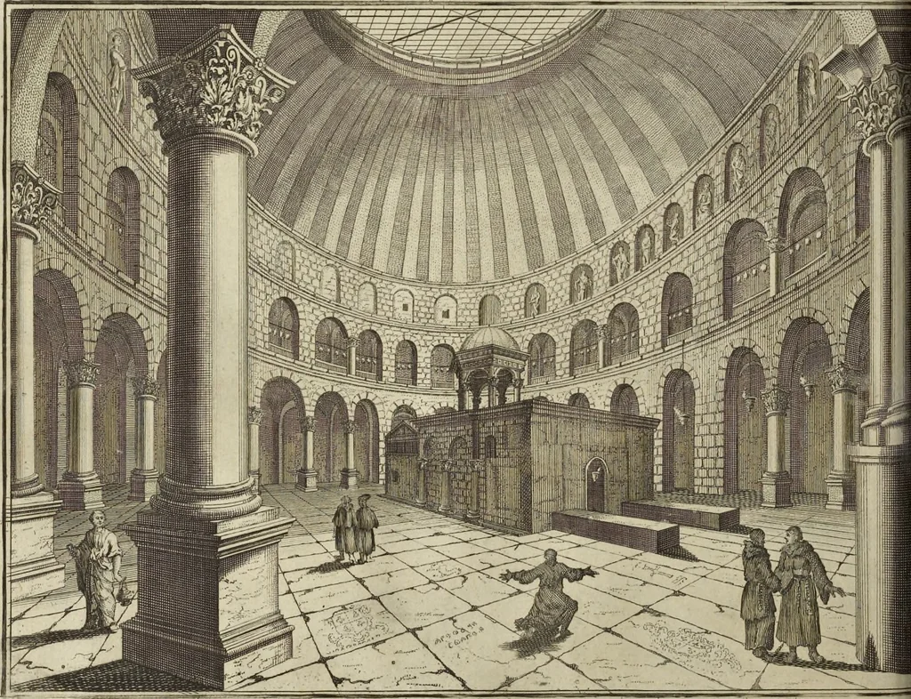 An illustration from Atlas historique, ou, Nouvelle introduction a l'histoire, à la chronologie & à la géographie ancienne & moderne : représentée dans de nouvelles cartes, où l'on remarque l'établissement des etats & empires du monde, leur durée, leur chûte, & leurs differens gouvernemens : la chronologie des consuls romains, des Papes, de empereurs, des rois & des princes, &c. qui ont été depuis le commencement du monde, jusqu'à présent : et la génealogie des maisons souveraines de l'Europe., 1720, leaf 151
