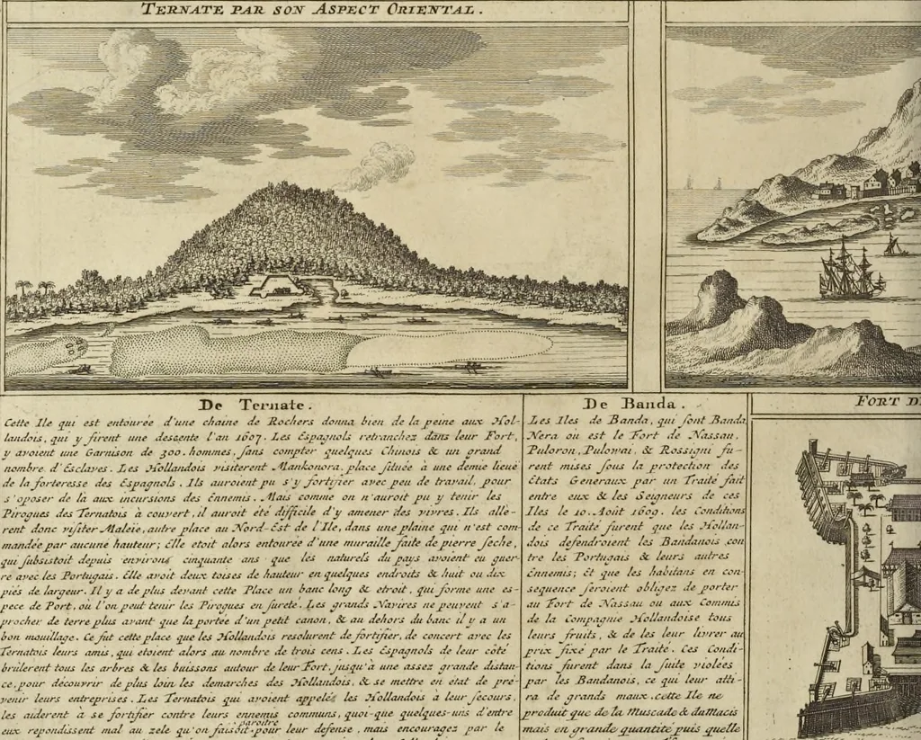 An illustration from Atlas historique, ou, Nouvelle introduction a l'histoire, à la chronologie & à la géographie ancienne & moderne : représentée dans de nouvelles cartes, où l'on remarque l'établissement des etats & empires du monde, leur durée, leur chûte, & leurs differens gouvernemens : la chronologie des consuls romains, des Papes, de empereurs, des rois & des princes, &c. qui ont été depuis le commencement du monde, jusqu'à présent : et la génealogie des maisons souveraines de l'Europe., 1720, leaf 287