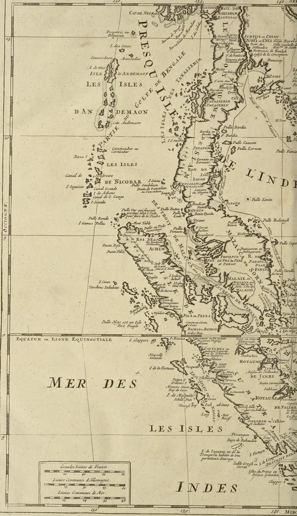 An illustration from Atlas historique, ou, Nouvelle introduction a l'histoire, à la chronologie & à la géographie ancienne & moderne : représentée dans de nouvelles cartes, où l'on remarque l'établissement des etats & empires du monde, leur durée, leur chûte, & leurs differens gouvernemens : la chronologie des consuls romains, des Papes, de empereurs, des rois & des princes, &c. qui ont été depuis le commencement du monde, jusqu'à présent : et la génealogie des maisons souveraines de l'Europe., 1720, leaf 377