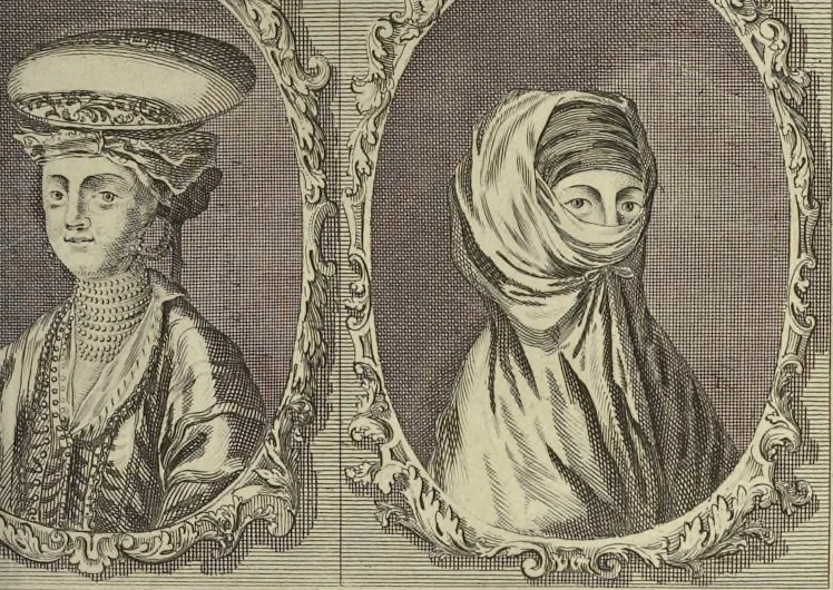 An illustration from Atlas historique, ou, Nouvelle introduction a l'histoire, à la chronologie & à la géographie ancienne & moderne : représentée dans de nouvelles cartes, où l'on remarque l'établissement des etats & empires du monde, leur durée, leur chûte, & leurs differens gouvernemens : la chronologie des consuls romains, des Papes, de empereurs, des rois & des princes, &c. qui ont été depuis le commencement du monde, jusqu'à présent : et la génealogie des maisons souveraines de l'Europe., 1720, leaf 72