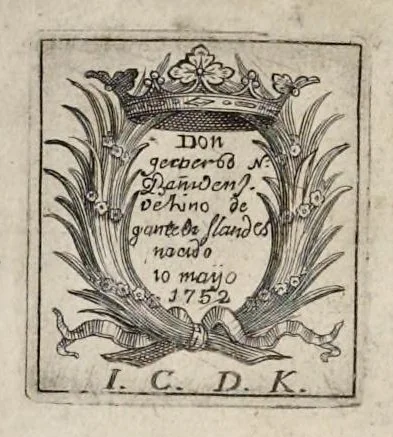 An illustration from Athanasii Kircheri è Soc. Jesu Arca Noë, in tres libros digesta : quorum I, De rebus quae ante diluvium : II, De iis, quae ipso diluvio ejusque duratione : III, De iis, quae post diluvium a Noëmo gesta sunt : quae omnia novâ methodo, nec non summa argumentorum varietate, explicantur & demonstrantur, 1675, leaf 3