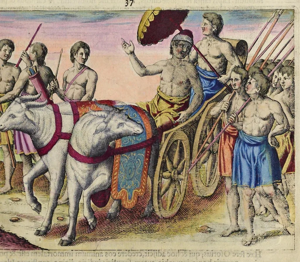 An illustration from Rerum et urbis Amstelodamensium historia. : In qua Hollandiæ primum atque inde Amstelandiæ, oppidiq[ue], natales ... additis suo loco tabulis æri incisis, ad hæc usque tempora, observata annorum serie accuratè omnia deducuntur., 1611, leaf 212
