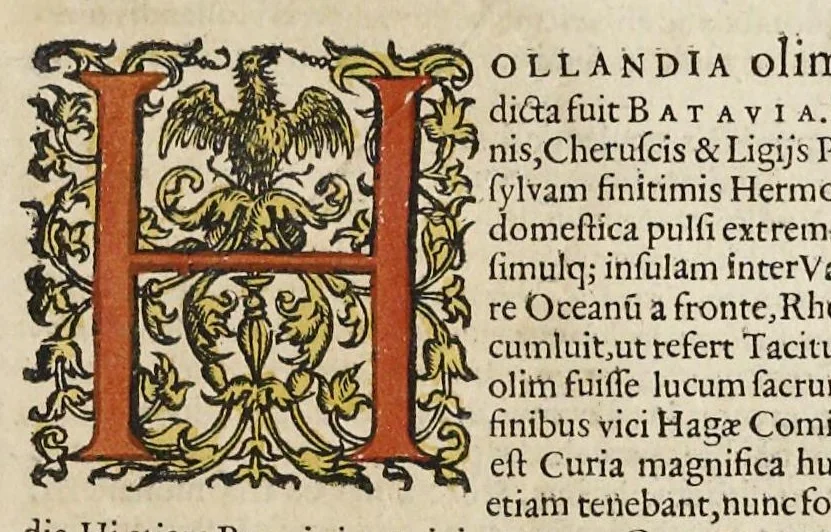 An illustration from Rerum et urbis Amstelodamensium historia. : In qua Hollandiæ primum atque inde Amstelandiæ, oppidiq[ue], natales ... additis suo loco tabulis æri incisis, ad hæc usque tempora, observata annorum serie accuratè omnia deducuntur., 1611, leaf 328