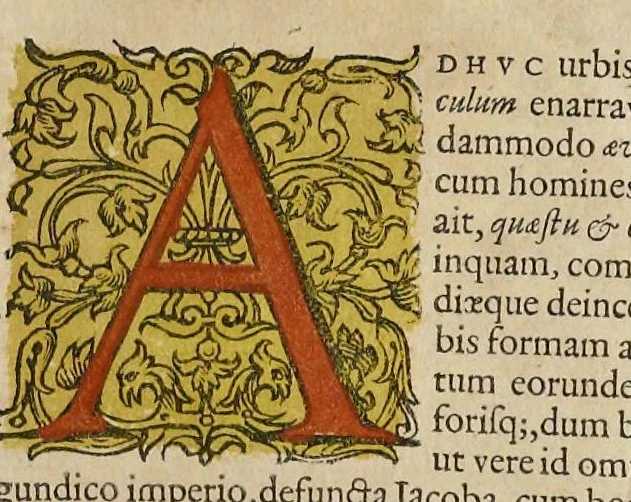 An illustration from Rerum et urbis Amstelodamensium historia. : In qua Hollandiæ primum atque inde Amstelandiæ, oppidiq[ue], natales ... additis suo loco tabulis æri incisis, ad hæc usque tempora, observata annorum serie accuratè omnia deducuntur., 1611, leaf 84
