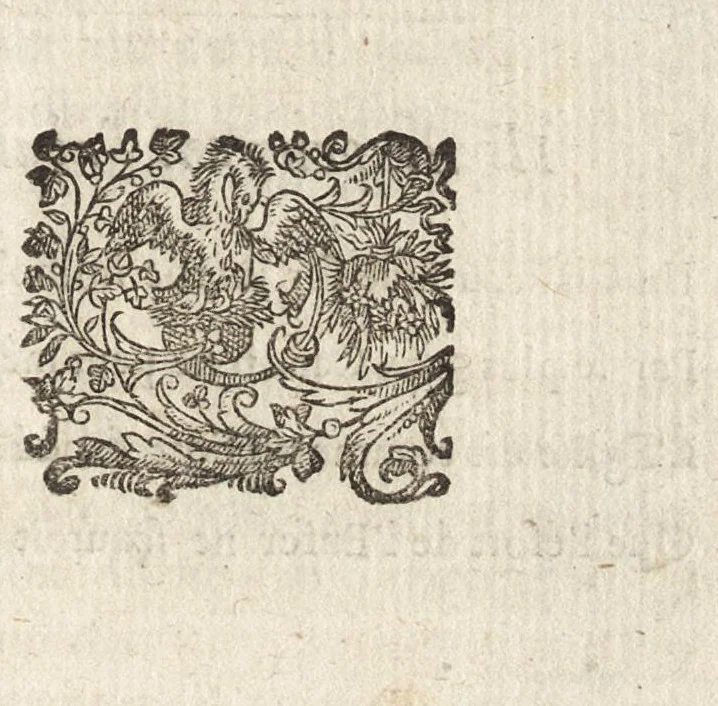 An illustration from Emblemes, ou, Devises chrétiennes : ouvrage mêlé de prose & de vers, et enrichi de figures, dedié au roy, 1717, leaf 252