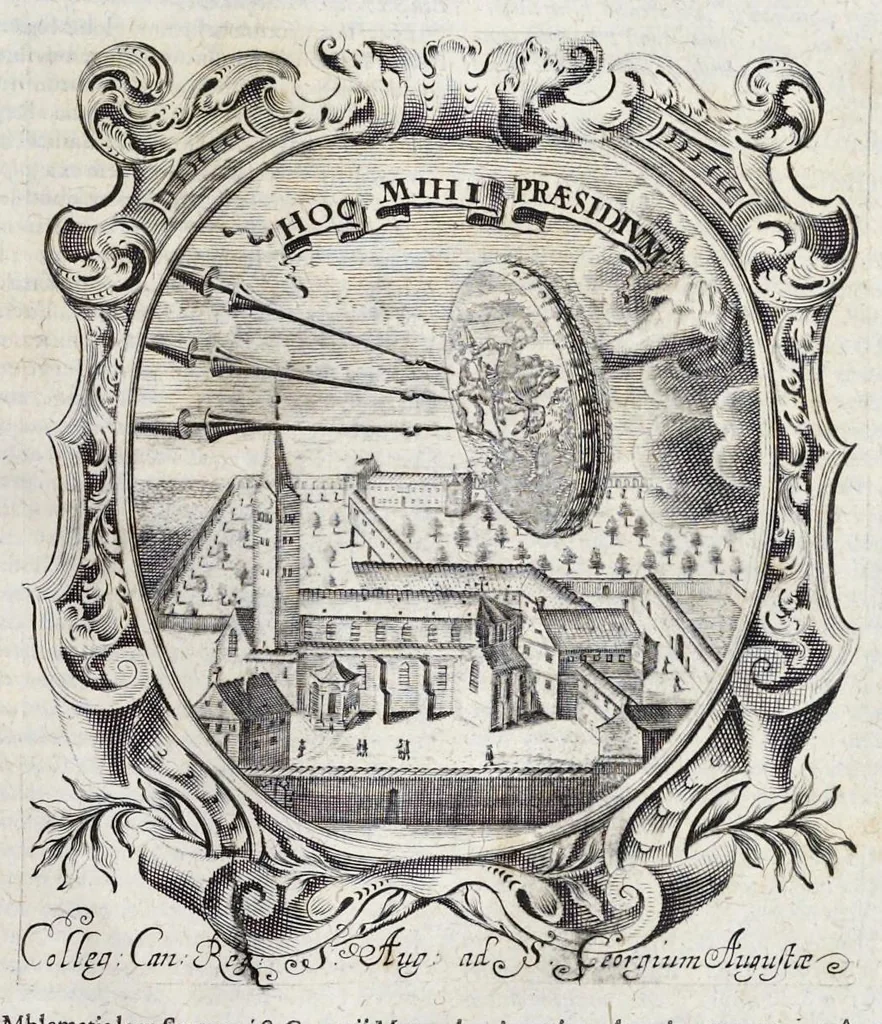 An illustration from Mundus symbolicus : in emblematum universitate formatus, explicatus, et tam sacris quàm profanis eruditionibus ac sententiis illustratus : subministrans oratoribus, praedicatoribus, academicis, poetis &c. innumera conceptuum argumenta, 1729, leaf 1012