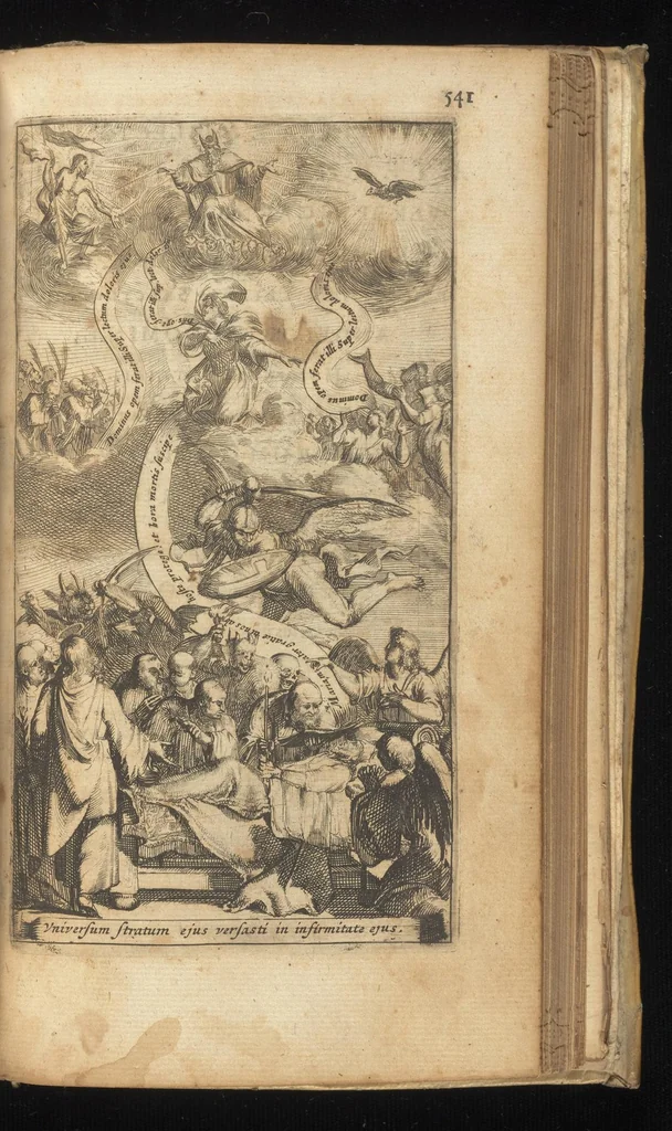 An illustration from Paradisus animae Christianae : lectissimis omnigenae pietatis delitiis amoenus, 1683, leaf 562