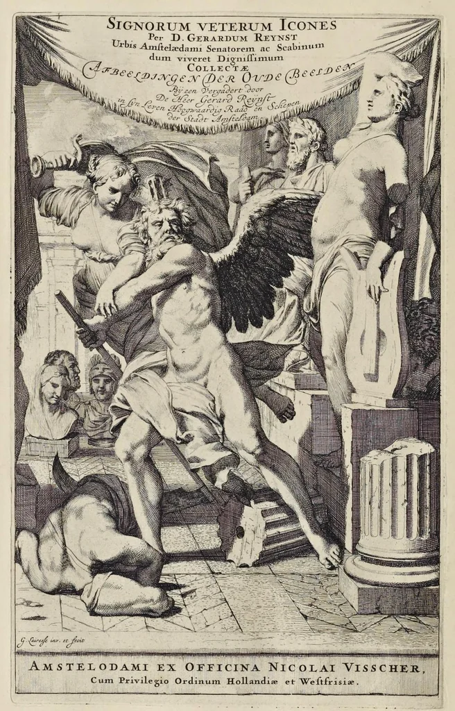 An illustration from Gerardi de Lairesse, Leodiensis pictoris Opus elegantissimum, 1694, leaf 137