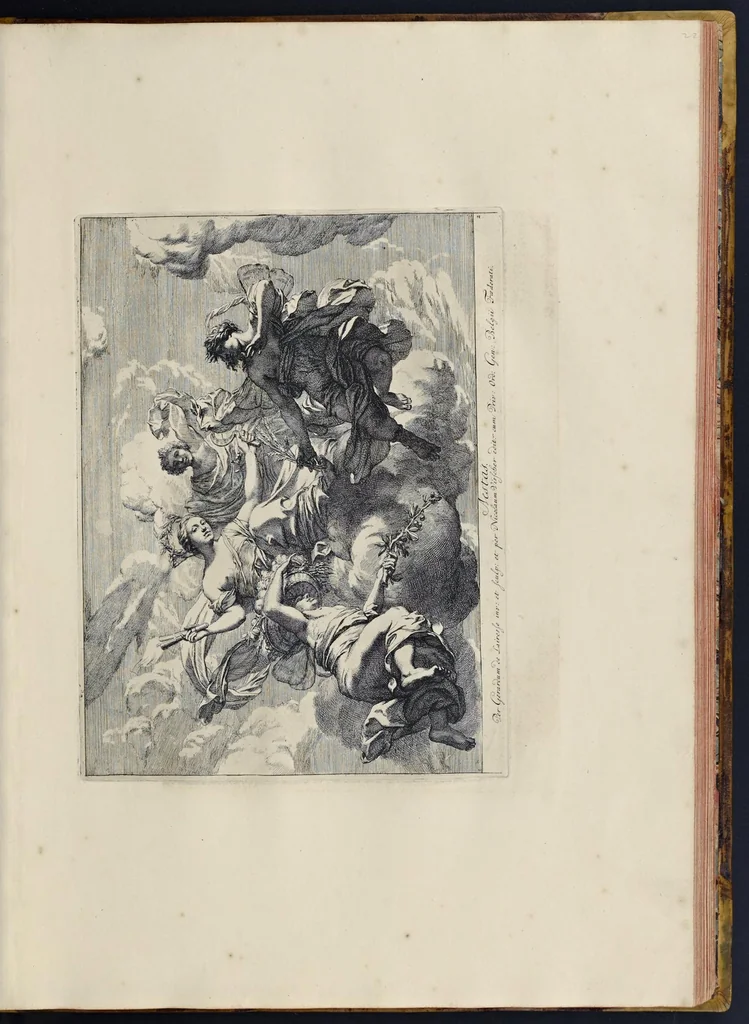An illustration from Gerardi de Lairesse, Leodiensis pictoris Opus elegantissimum, 1694, leaf 146