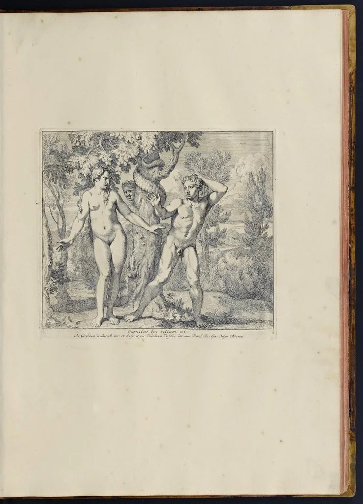 An illustration from Gerardi de Lairesse, Leodiensis pictoris Opus elegantissimum, 1694, leaf 158