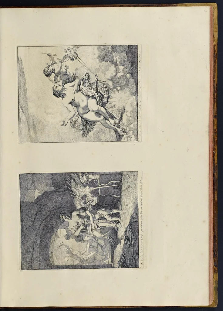 An illustration from Gerardi de Lairesse, Leodiensis pictoris Opus elegantissimum, 1694, leaf 174