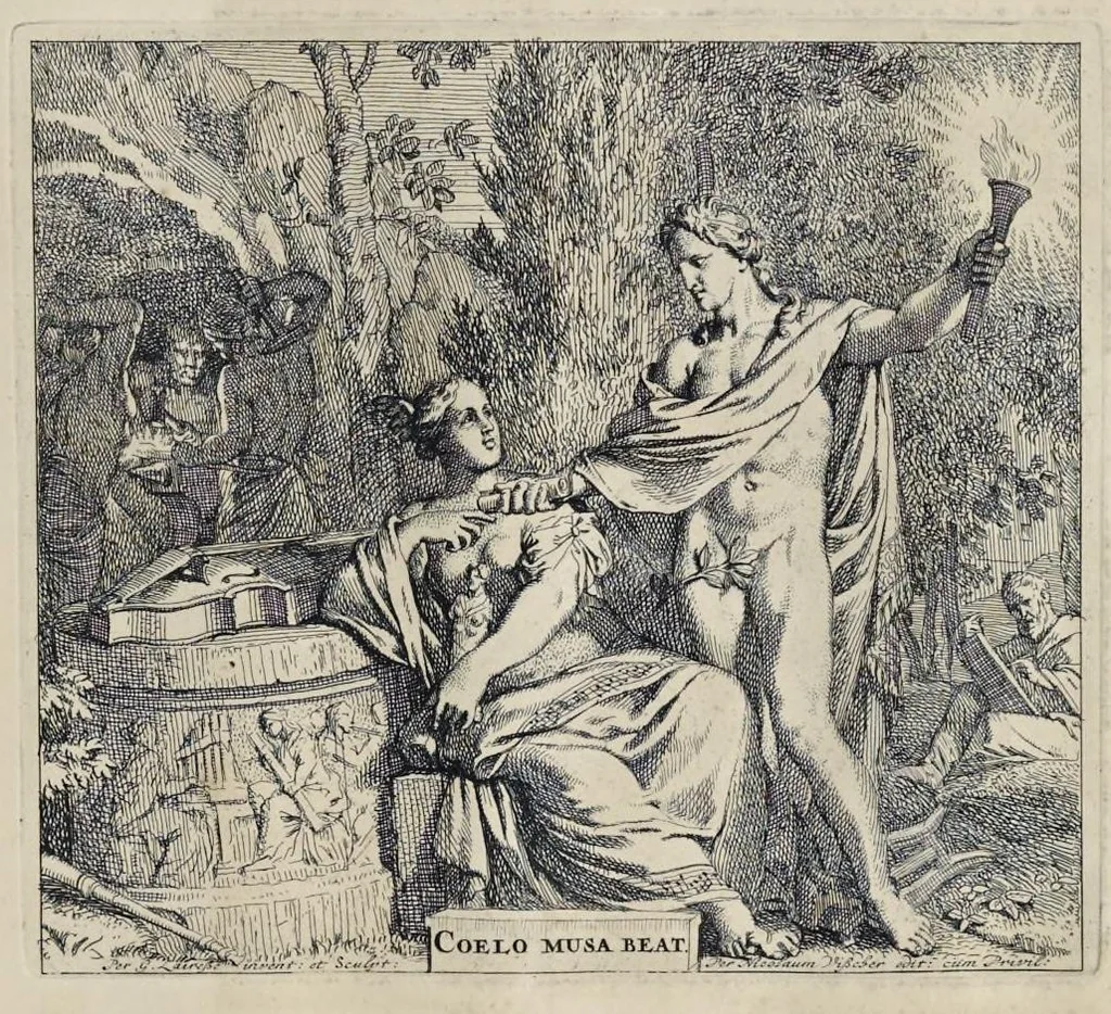 An illustration from Gerardi de Lairesse, Leodiensis pictoris Opus elegantissimum, 1694, leaf 186