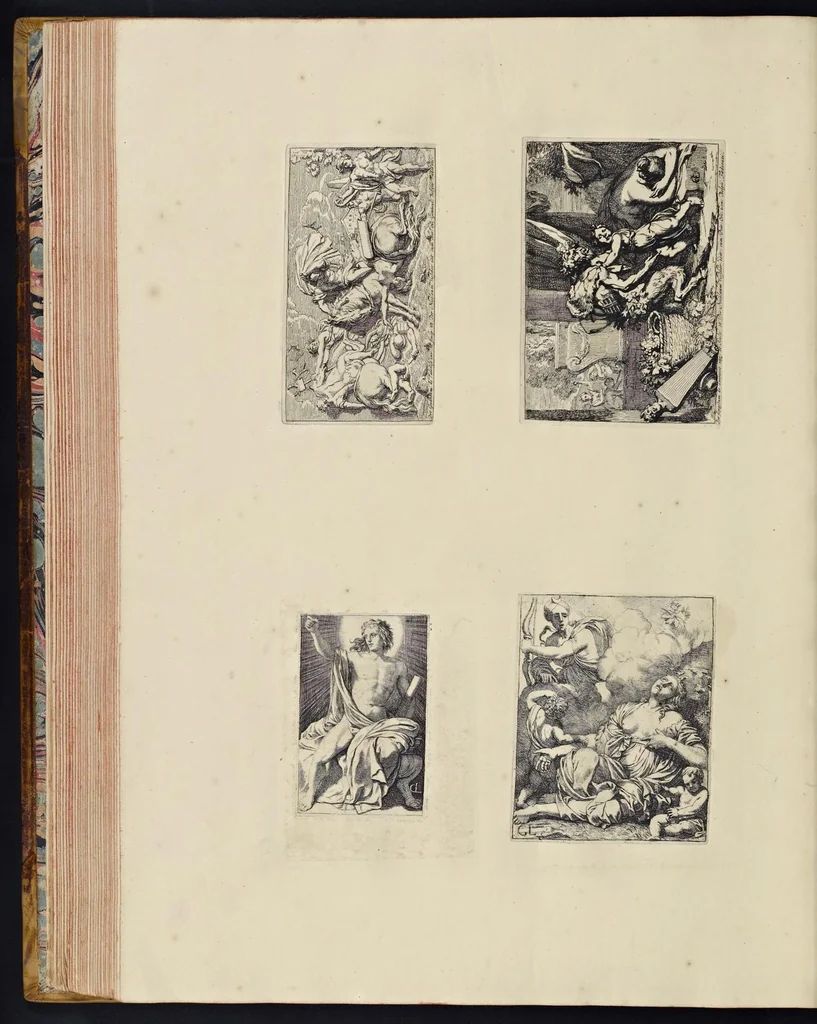 An illustration from Gerardi de Lairesse, Leodiensis pictoris Opus elegantissimum, 1694, leaf 197