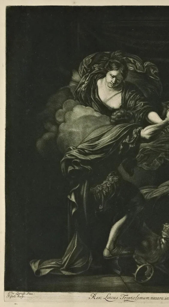 An illustration from Gerardi de Lairesse, Leodiensis pictoris Opus elegantissimum, 1694, leaf 213