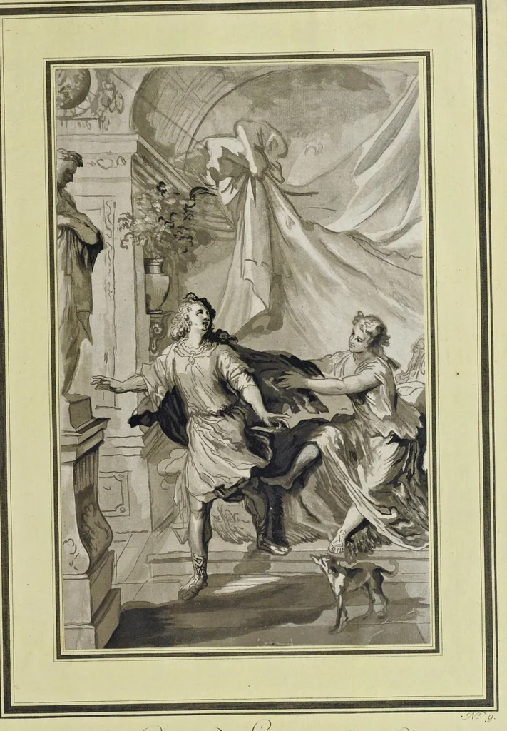 An illustration from Gerardi de Lairesse, Leodiensis pictoris Opus elegantissimum, 1694, leaf 236