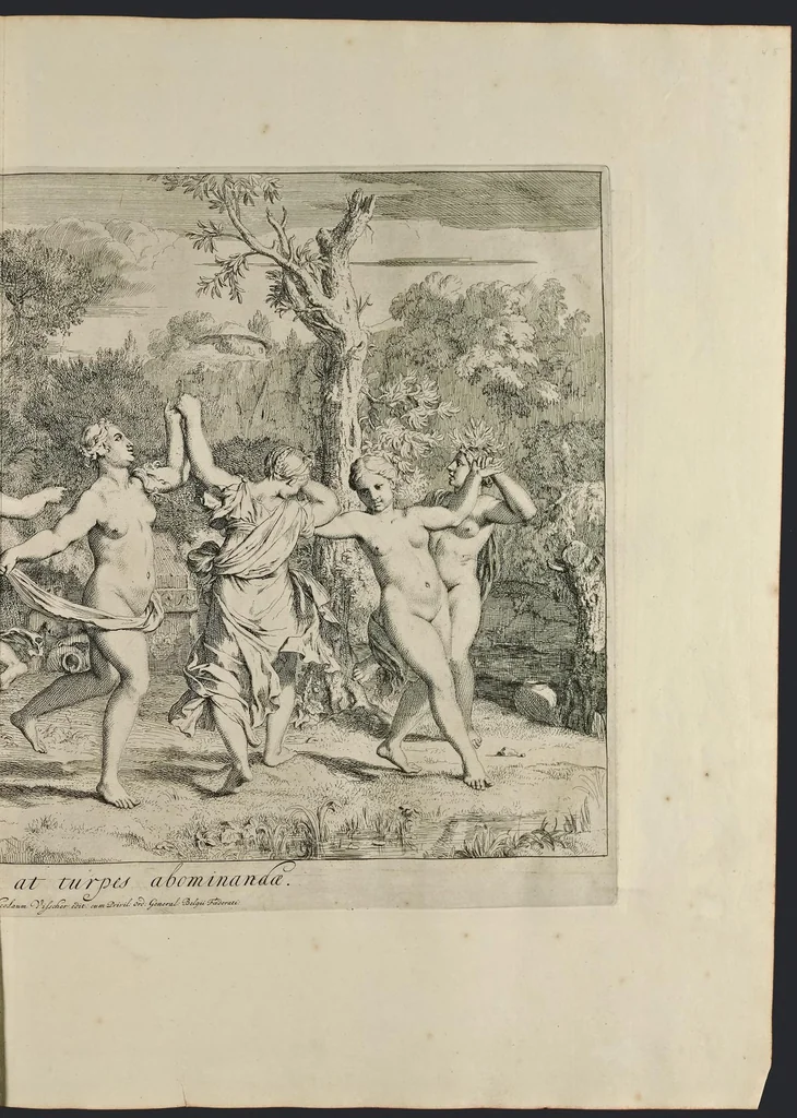 An illustration from Gerardi de Lairesse, Leodiensis pictoris Opus elegantissimum, 1694, leaf 42
