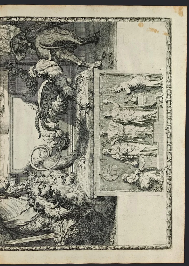 An illustration from Gerardi de Lairesse, Leodiensis pictoris Opus elegantissimum, 1694, leaf 50