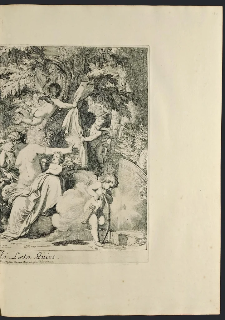 An illustration from Gerardi de Lairesse, Leodiensis pictoris Opus elegantissimum, 1694, leaf 86
