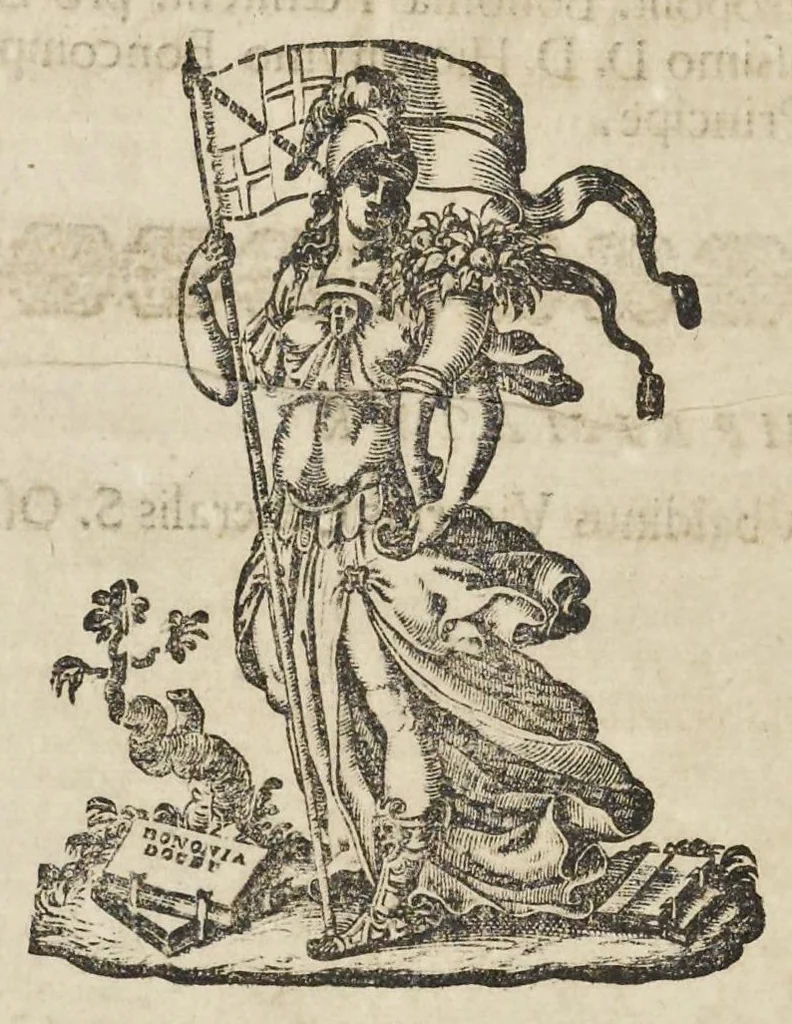 An illustration from Le due regole della prospettiua prattica, 1682, leaf 167