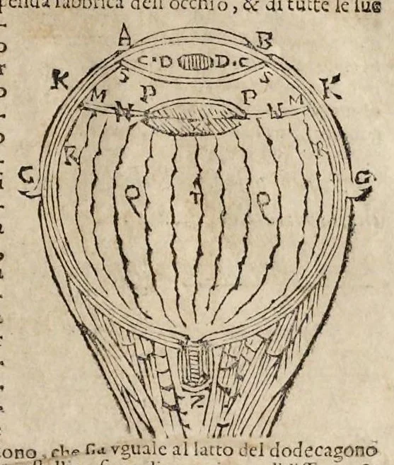 An illustration from Le due regole della prospettiua prattica, 1682, leaf 18