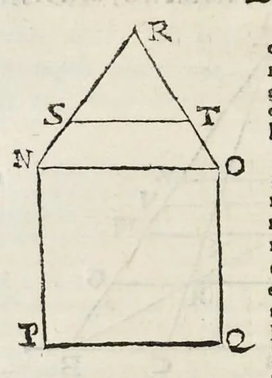 An illustration from Le due regole della prospettiua prattica, 1682, leaf 53