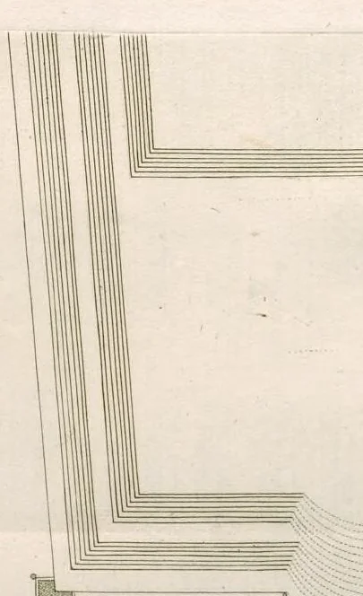 An illustration from Insignium Romae templorum prospectus exteriores interioresque a celebrioribus architectis inventi : nunc tandem suis cum plantis ac mensuris a Io. Iacobo de Rubeis Romano suis typis in lucem editi ad aedem Pacis : cum privilegio Summi Pontificis, anno MDCLXXXIII, 1683, leaf 20