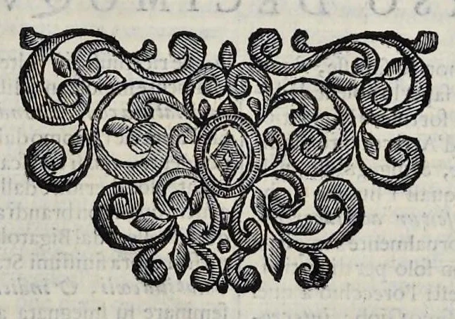 An illustration from Simboli festiui : per le solennità principali di Christo nostro signore, della Beata Vergine Maria, degl'apostoli, e d'altri santi, che frà l'anno da chiesa santa di suo precetto si celebrano, 1698, leaf 186