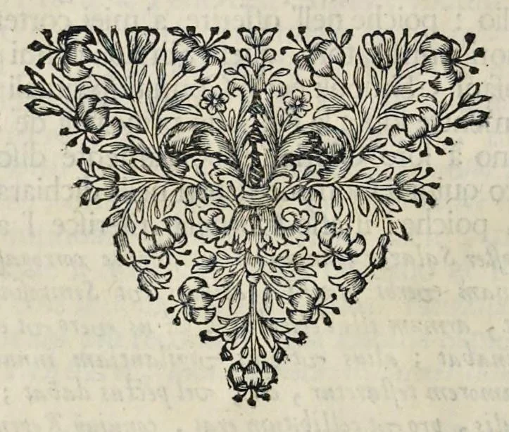 An illustration from Simboli festiui : per le solennità principali di Christo nostro signore, della Beata Vergine Maria, degl'apostoli, e d'altri santi, che frà l'anno da chiesa santa di suo precetto si celebrano, 1698, leaf 23